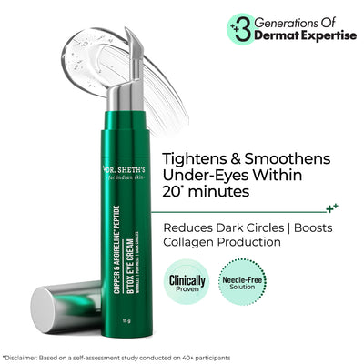 Copper & Argireline® Peptide B'tox Eye Cream - 15g
