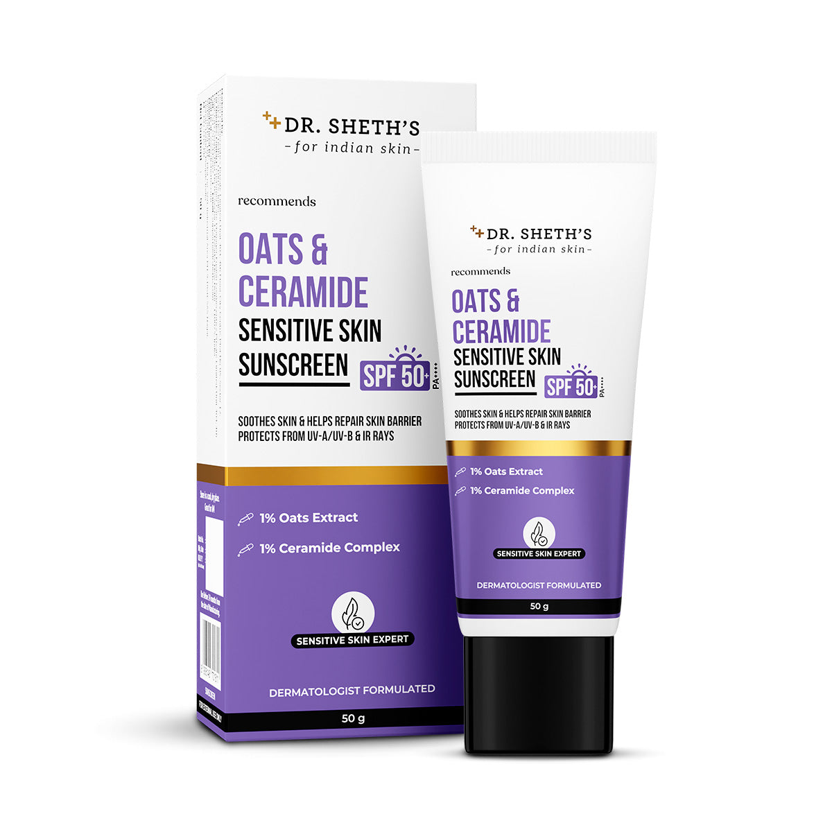 Oats & Ceramide Sunscreen for Sensitive Skin