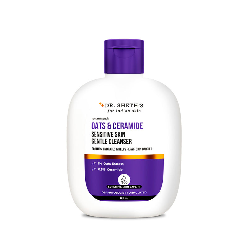 Dr. Sheth's Oats & Ceramide Sensitive Skin Cleanser