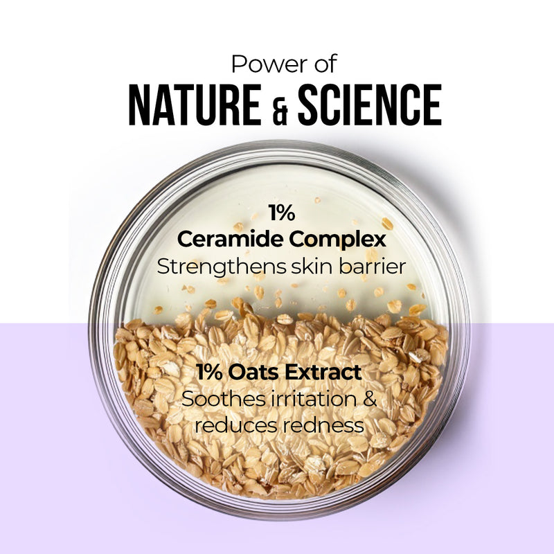 Oats & Ceramide Sunscreen for Sensitive Skin - 50 gm