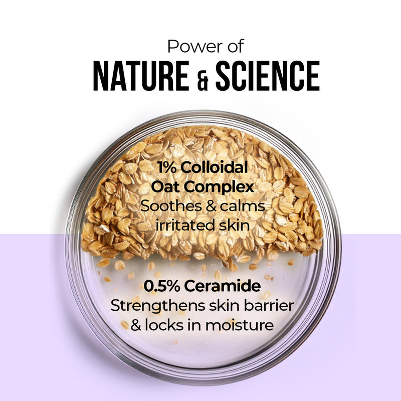 Oats & Ceramide Sensitive Skin Cleanser - 125ml