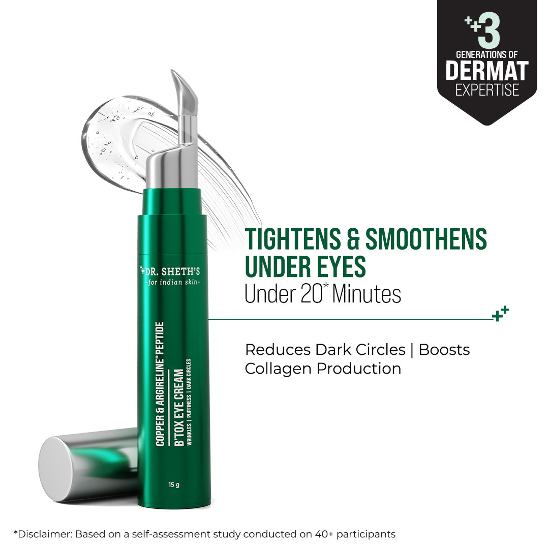 Copper & Argireline® Peptide B'tox Eye Cream - 15g