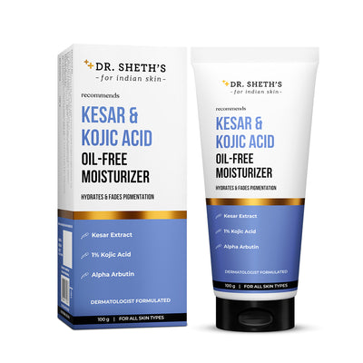 Kesar & Kojic Acid Oil Free Moisturizer - 100g