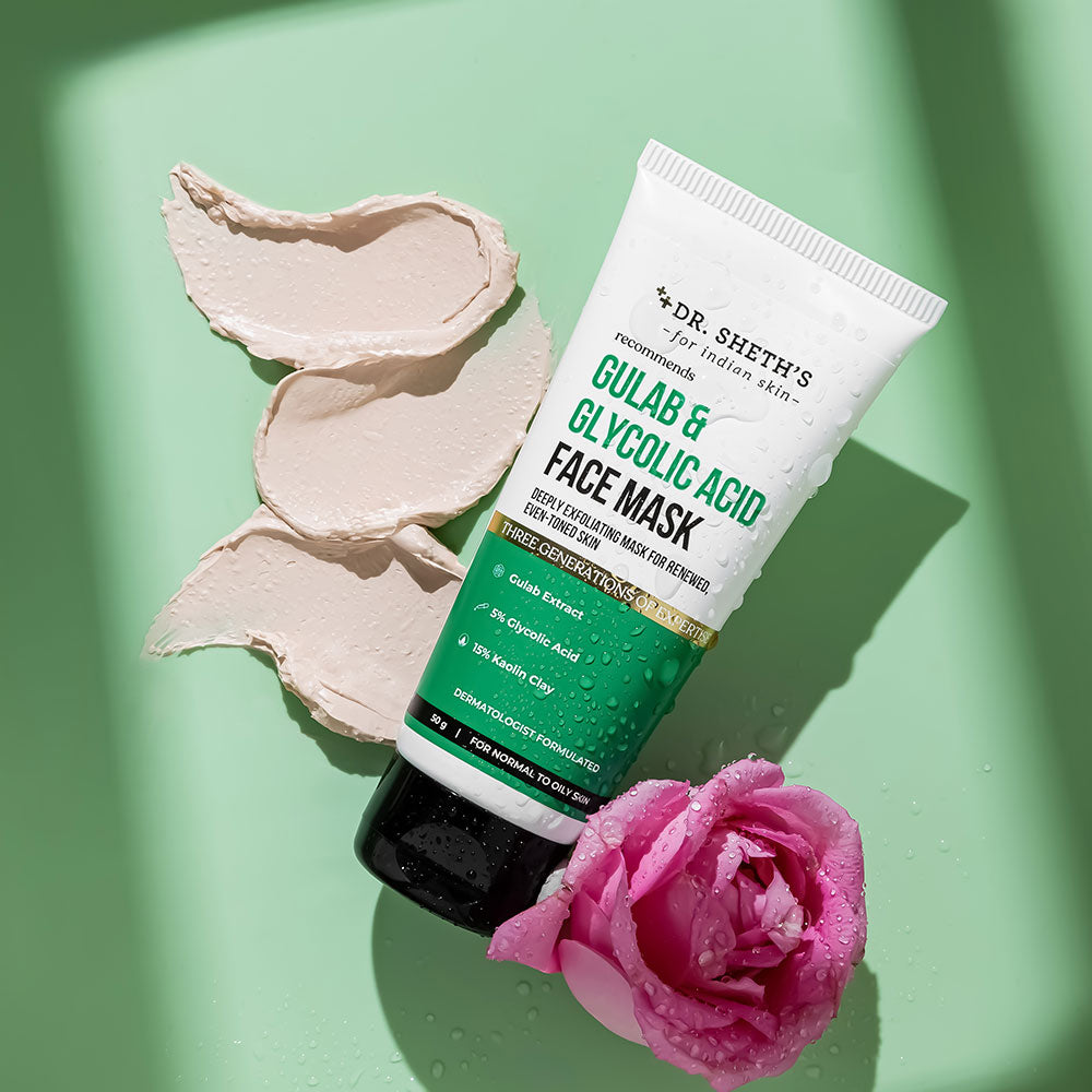 Gulab & Glycolic Acid Face Mask