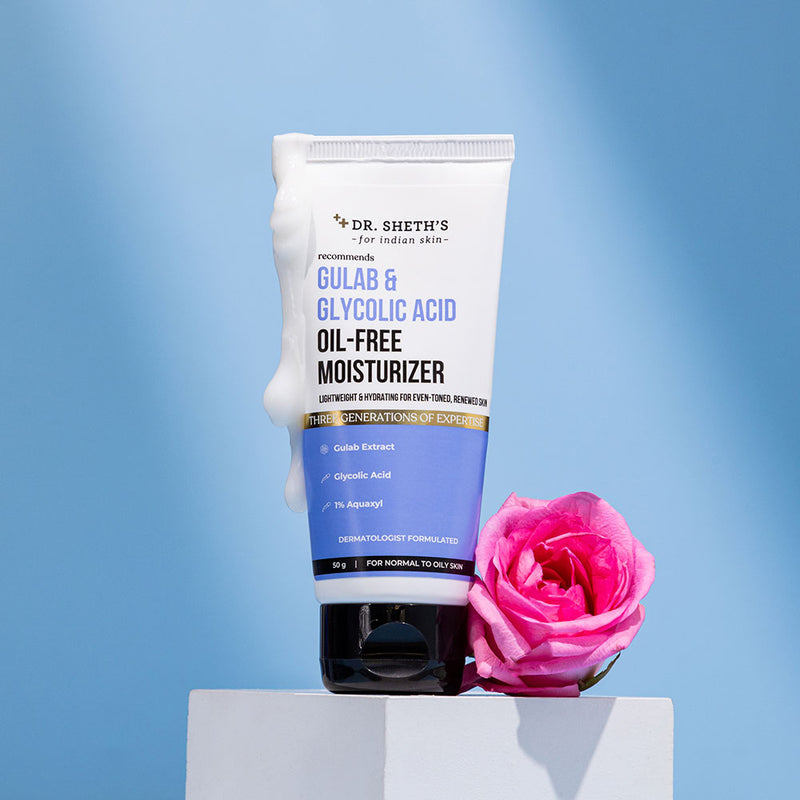 Dr. Sheth's Gulab & Glycolic Acid Oil-Free Moisturizer