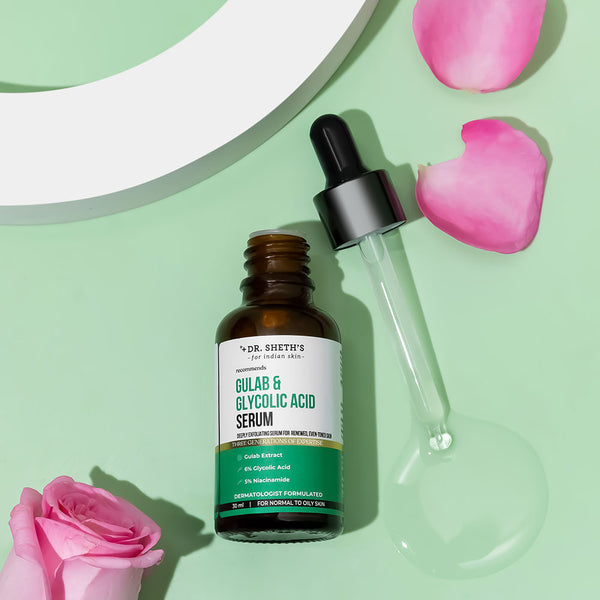 Dr. Sheth’s Gulab and Glycolic Acid Serum
