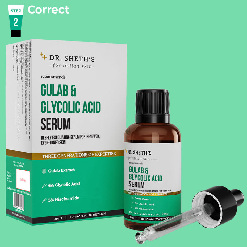 Gulab & Glycolic Acid Serum - 30ml