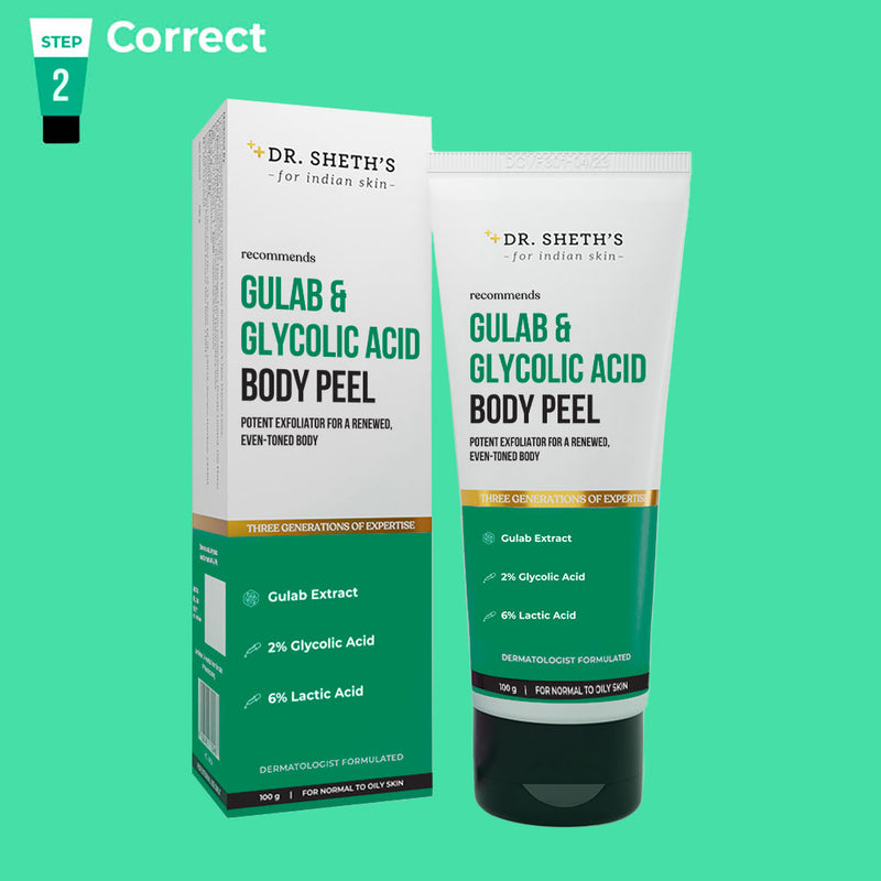 Gulab & Glycolic Acid Body Peel - 100g