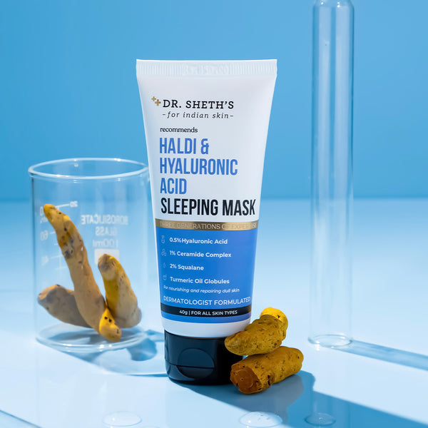 Dr. Sheth's Haldi and Hyaluronic Acid Sleeping Mask