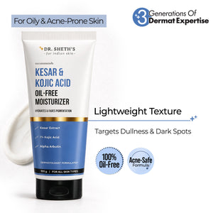 Kesar & Kojic Acid Oil Free Moisturizer - 100g