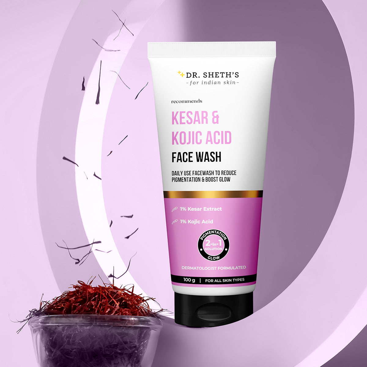 Kesar & Kojic Acid Face Wash