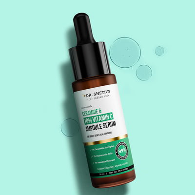 Non-Irritating Ceramide & 10% Vitamin C Ampoule Serum - 30ml