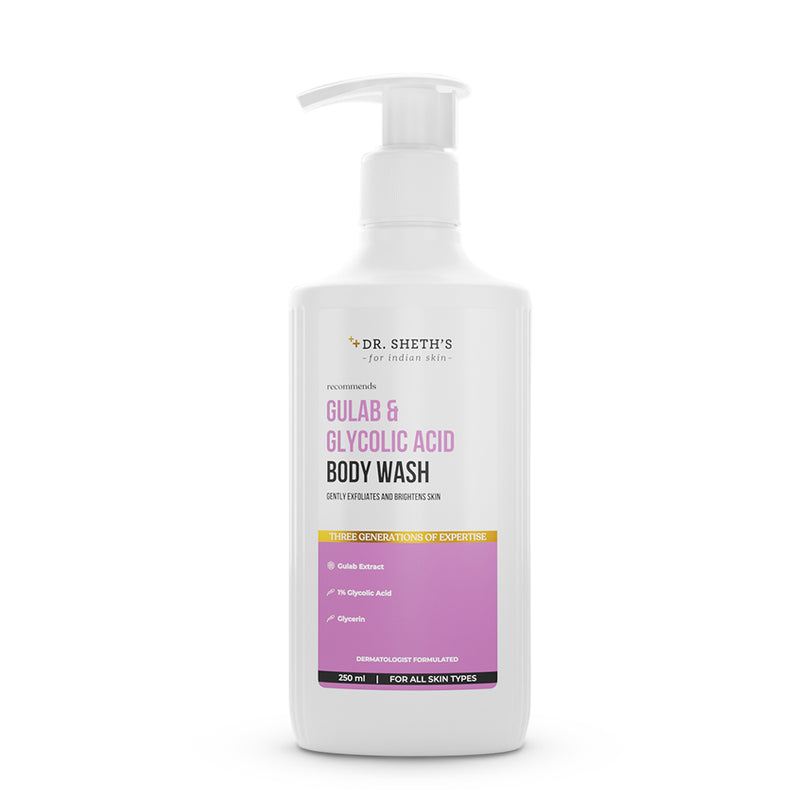 Gulab & Glycolic Acid Body Wash - 250ml
