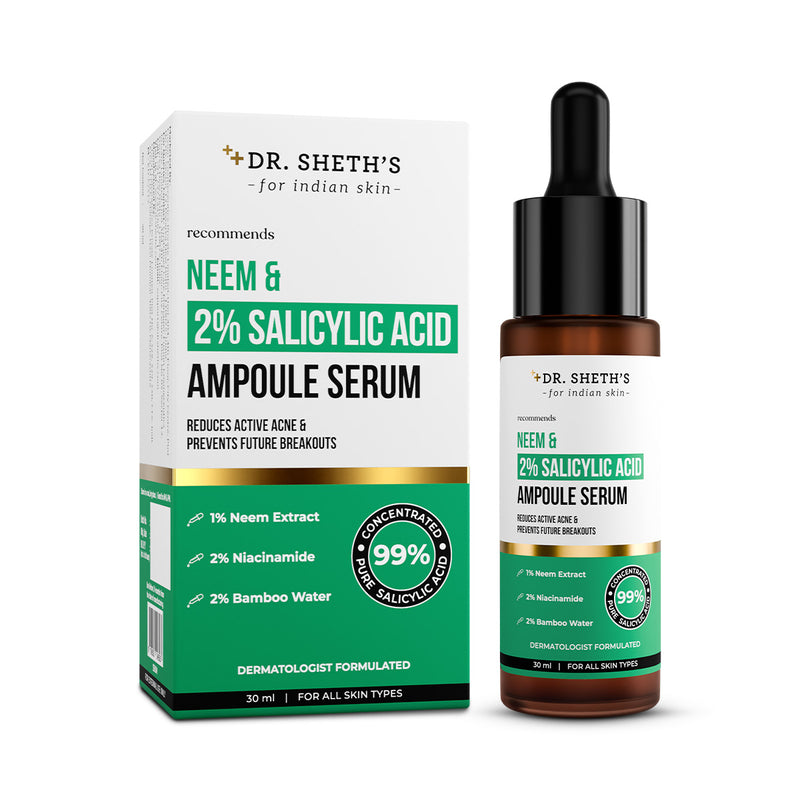 Neem & 2% Salicylic Acid Ampoule Serum - 30ml