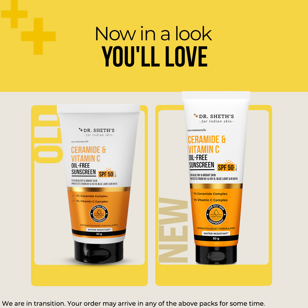 Kesar & Kojic Acid Oil Free Sunscreen - 50g In-Vivo Tested SPF 50+ PA ++++