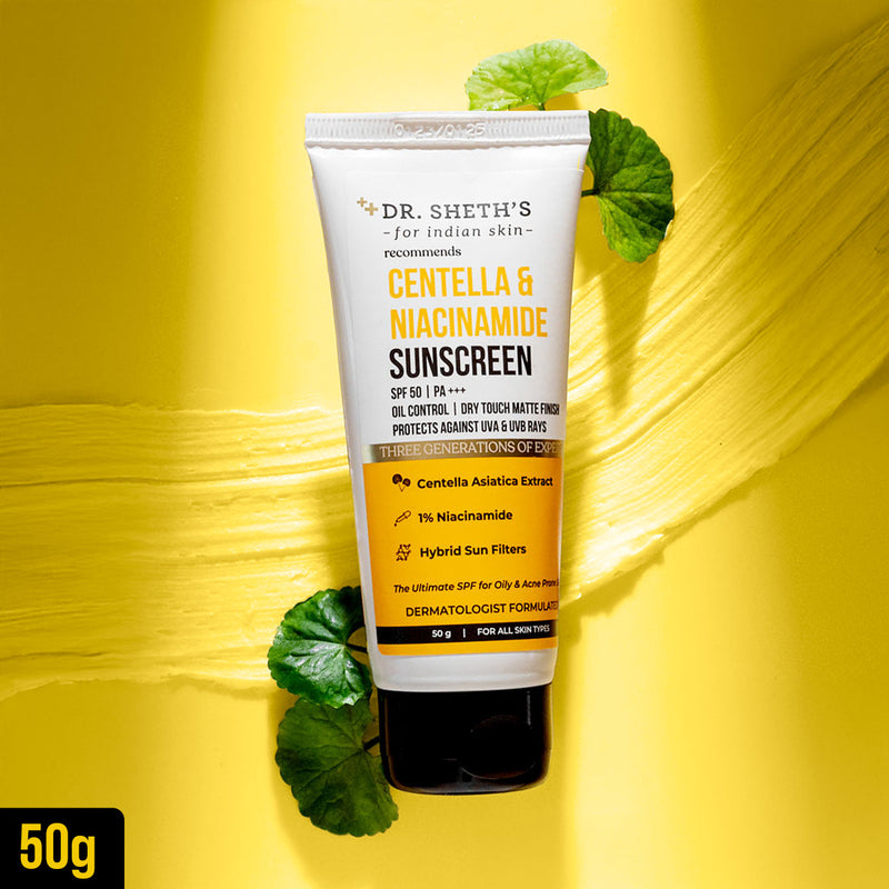 Centella & Niacinamide Oil & Acne Control Sunscreen - 50g