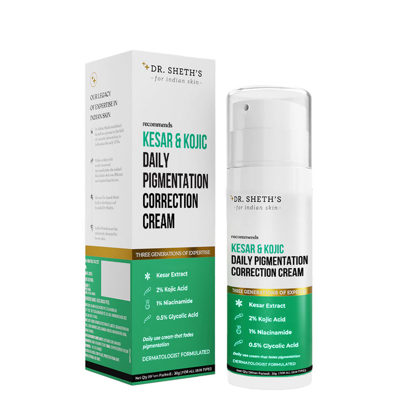 Kesar & Kojic Daily Pigmentation Correction Cream - 30G