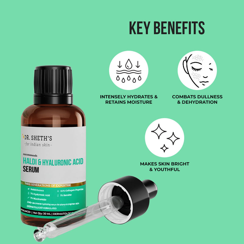 Haldi & Hyaluronic Acid Serum - 30ml