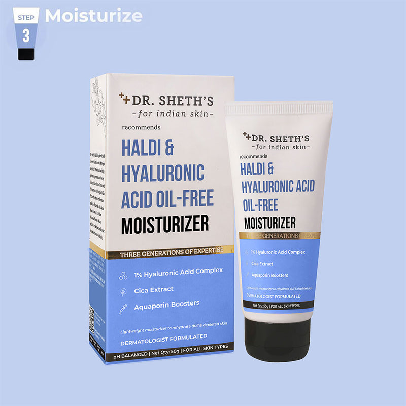 Haldi & Hyaluronic Acid Oil Free Moisturizer - 50g