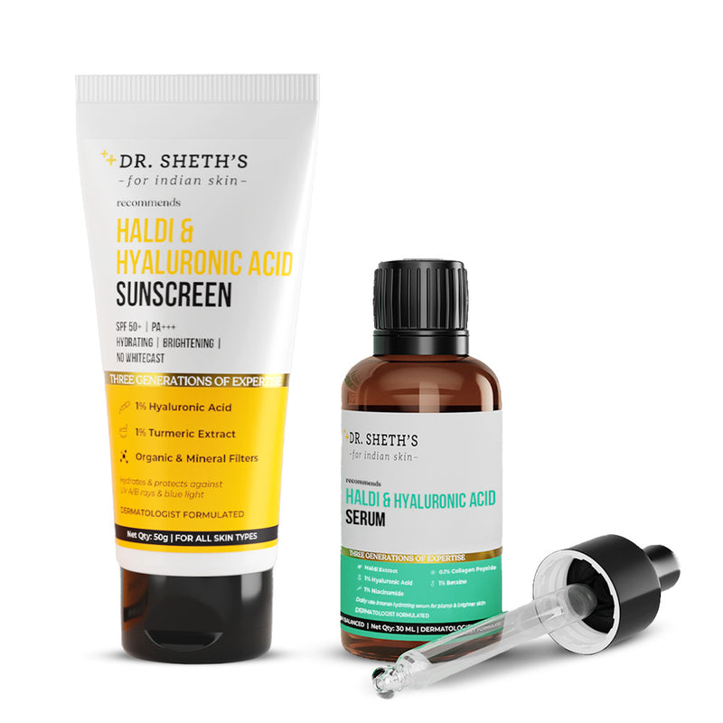 Haldi & Hyaluronic Acid Correct & Sun Protect Duo