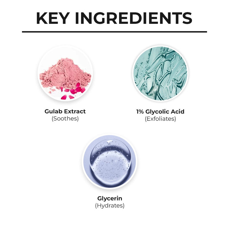 Gulab & Glycolic Acid Body Wash - 250ml