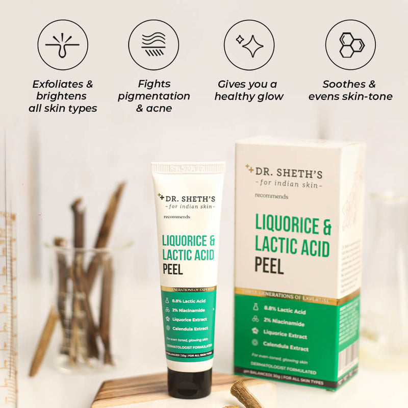 Liquorice & Lactic Acid Peel - 30g