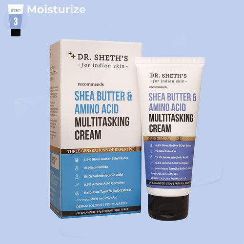 Shea Butter & Amino Acid Multitasking Cream - 50G